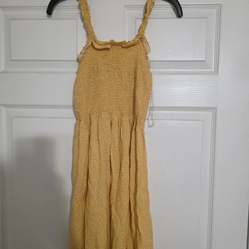 Yellow Polka Dot Dress